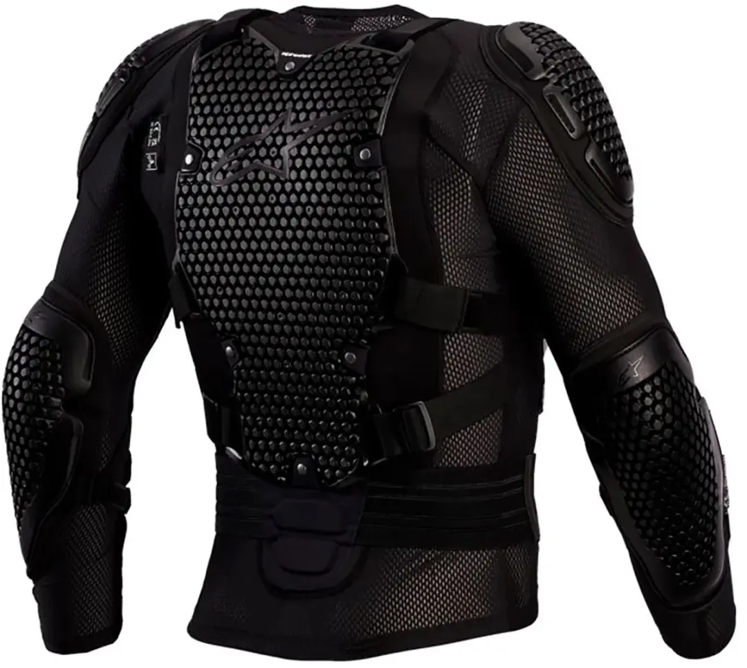 Alpinestars Bionic Action V3 Beschermjas - Maat M - Zwart/Wit - afbeelding 2 van 3