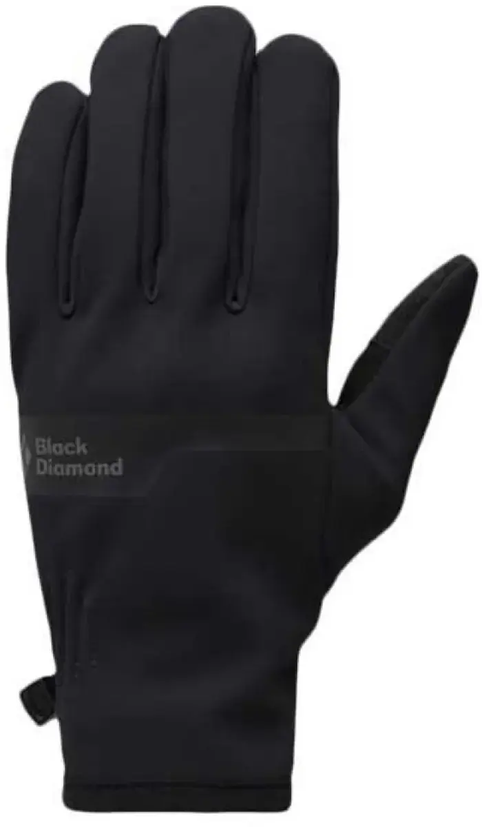 Black Diamond Everyday Softshell Handschoenen Zwart XS