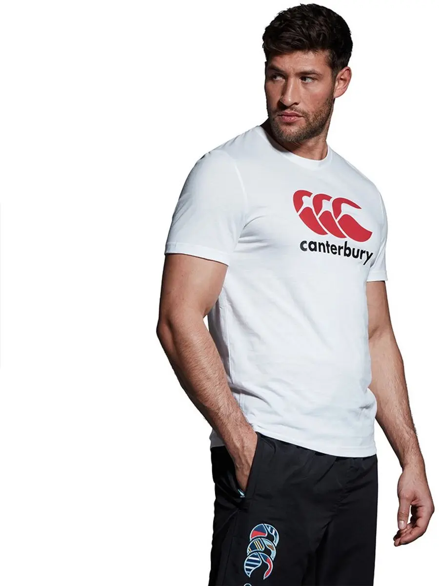 Canterbury CCC Logo T-shirt Wit - M