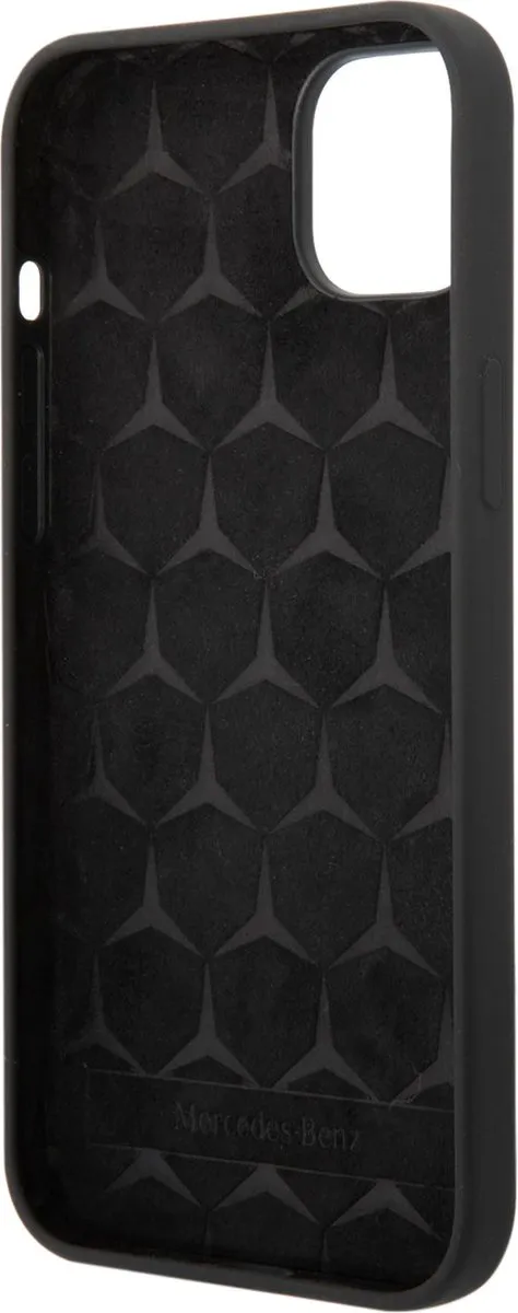 Mercedes-Benz Silicone Back Cover iPhone 14 Plus - Zwart