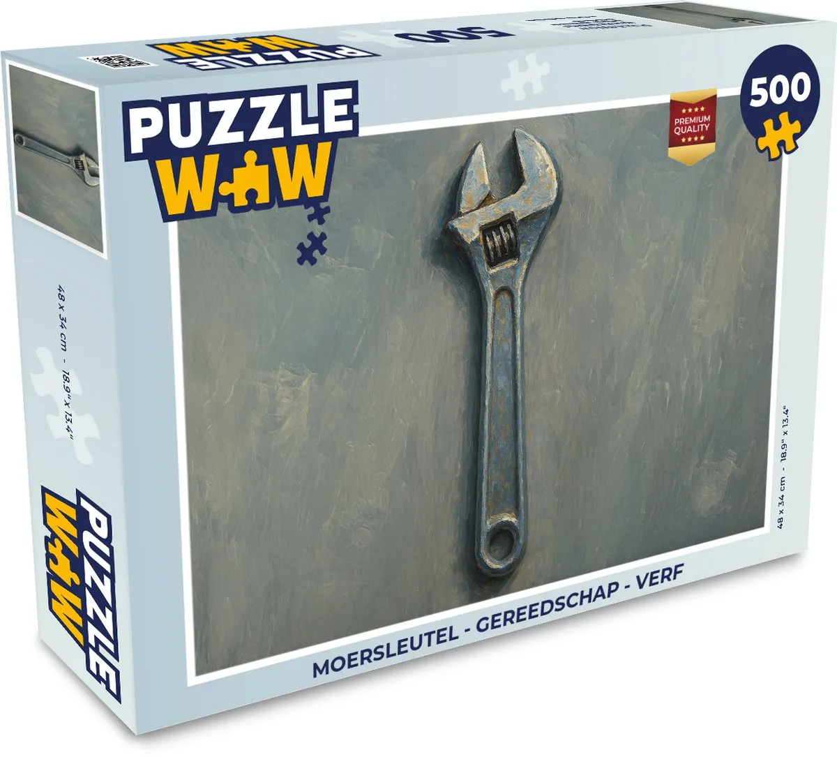 PuzzleWow Moersleutel Puzzel 500 Stuks - Moersleutel