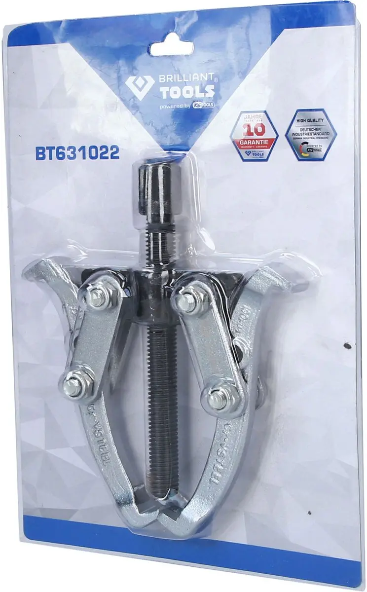 Brilliant Tools BT631022 Universele 2-Arm Aftrekker 4"