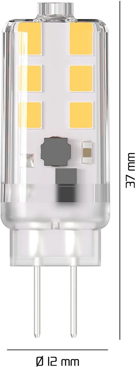 LEDVION 10x G4 LED Lamp 1,5W 4000K - 135 Lumen