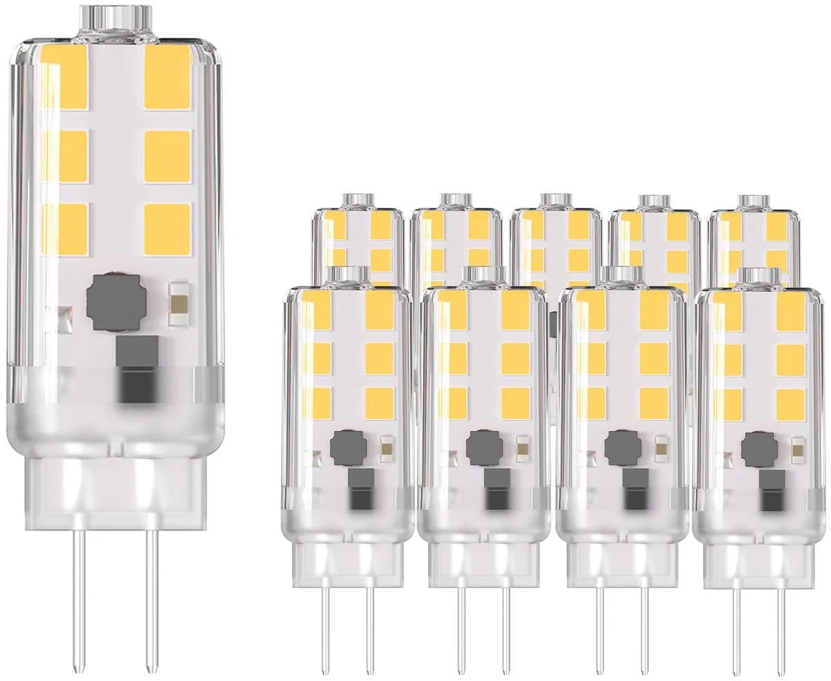 LEDVION 10x G4 LED Lamp 1,5W 4000K