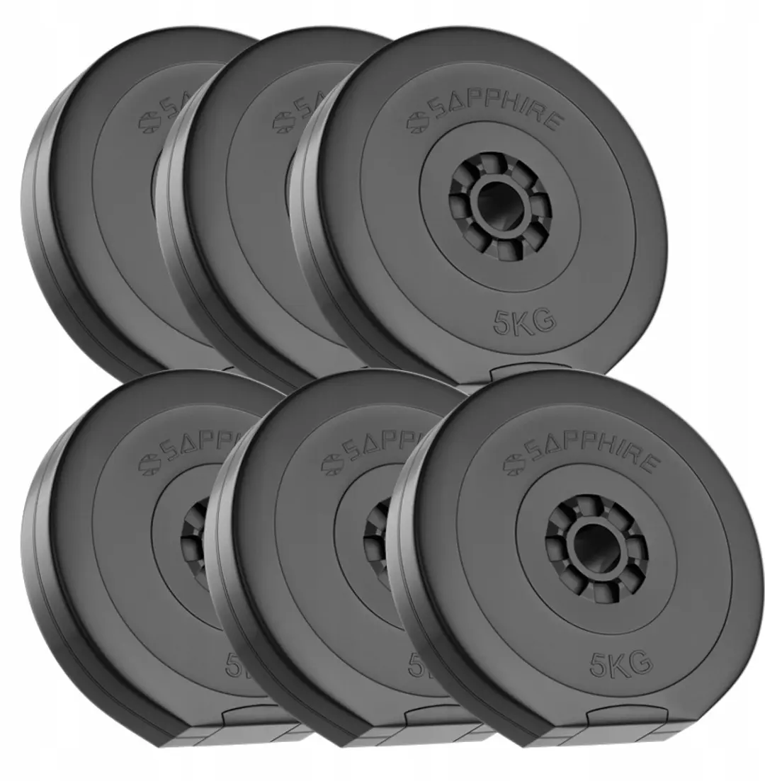 30kg Set Composiet Halterplaten