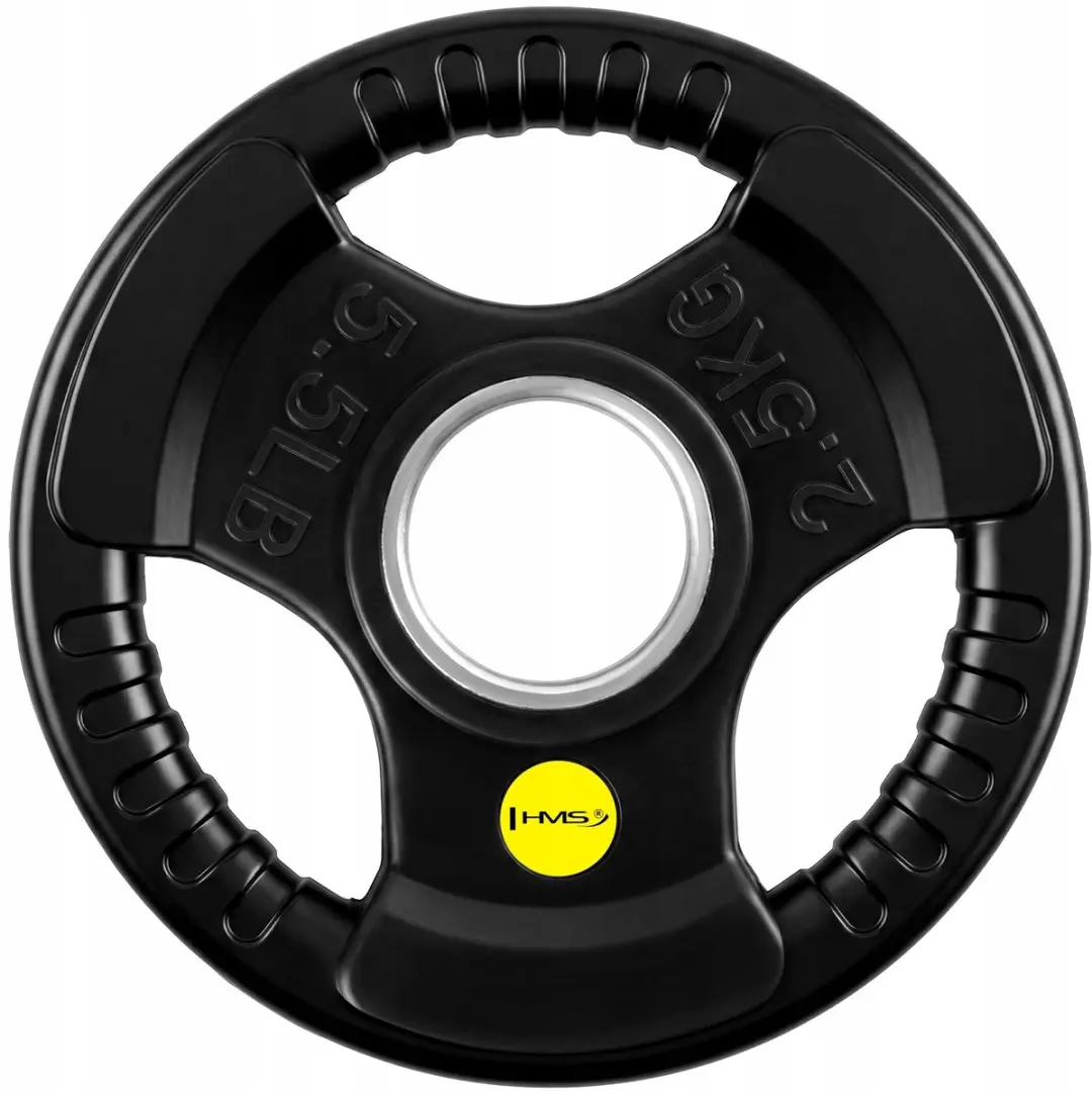 HMS TOK PRO 2,5 kg Olympische gewichtsski 51 mm rubberen gecoat