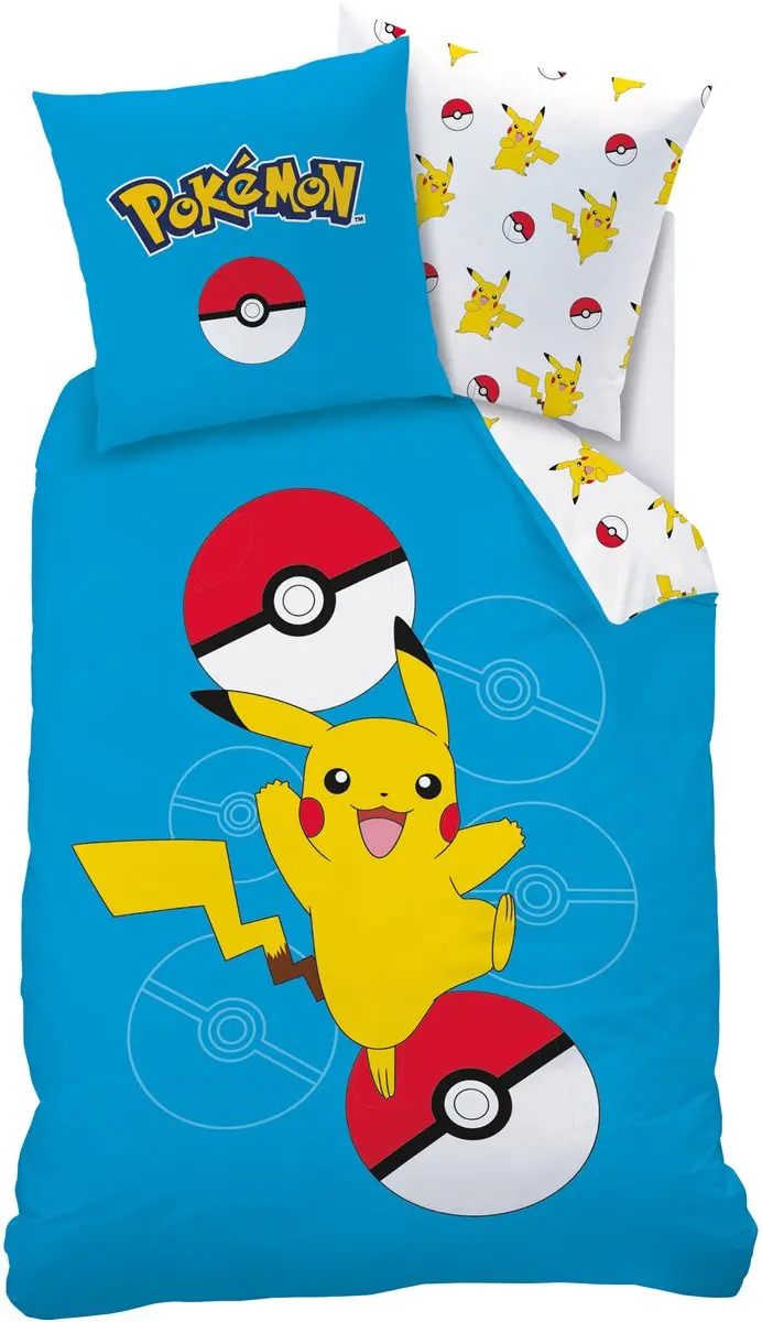Pokémon Dekbedovertrek Pokeball