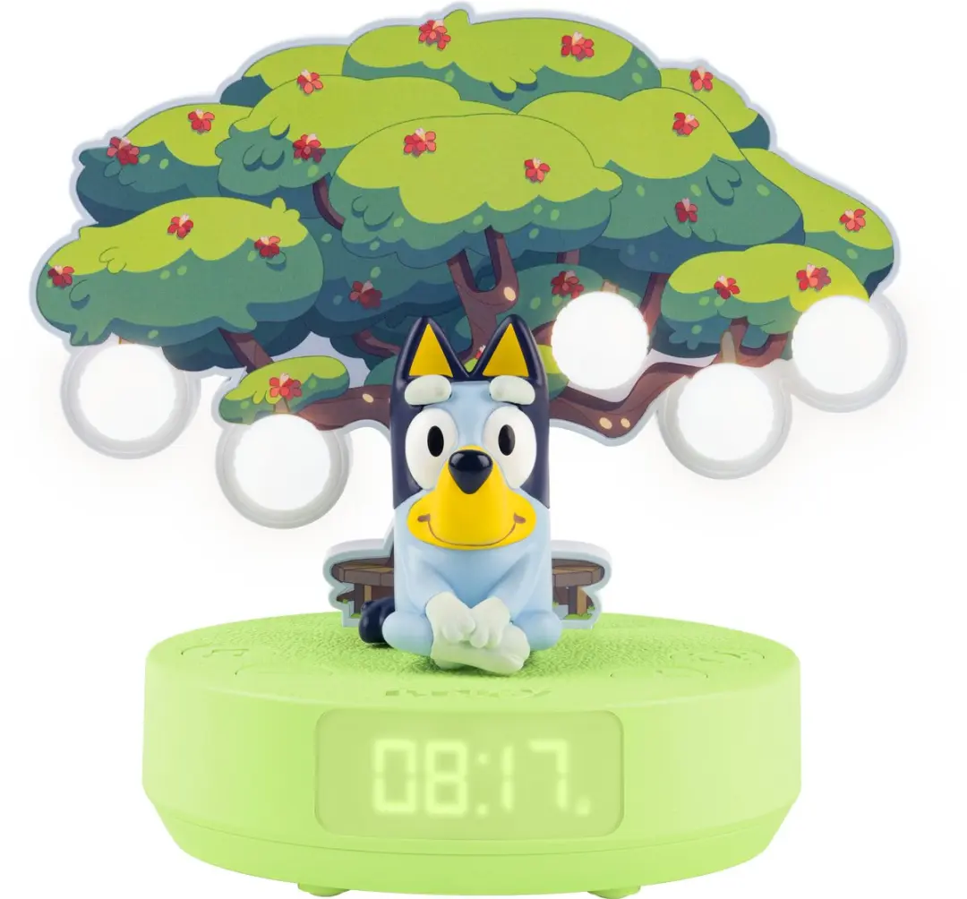 Bigben Bluey Lumitree Nachtlamp Kinderwekker