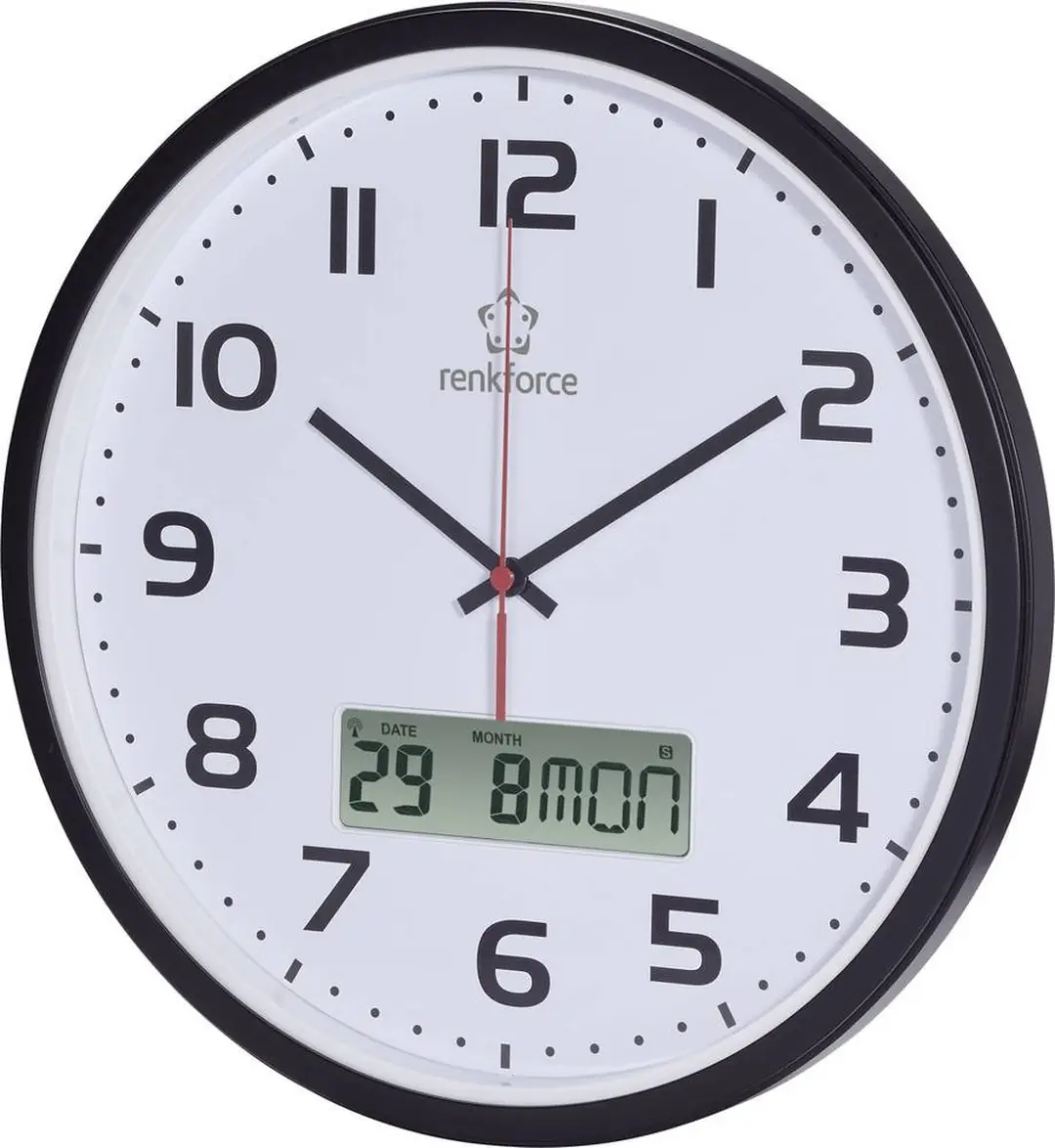 Renkforce HD-WRCL135 Wandklok 32cm