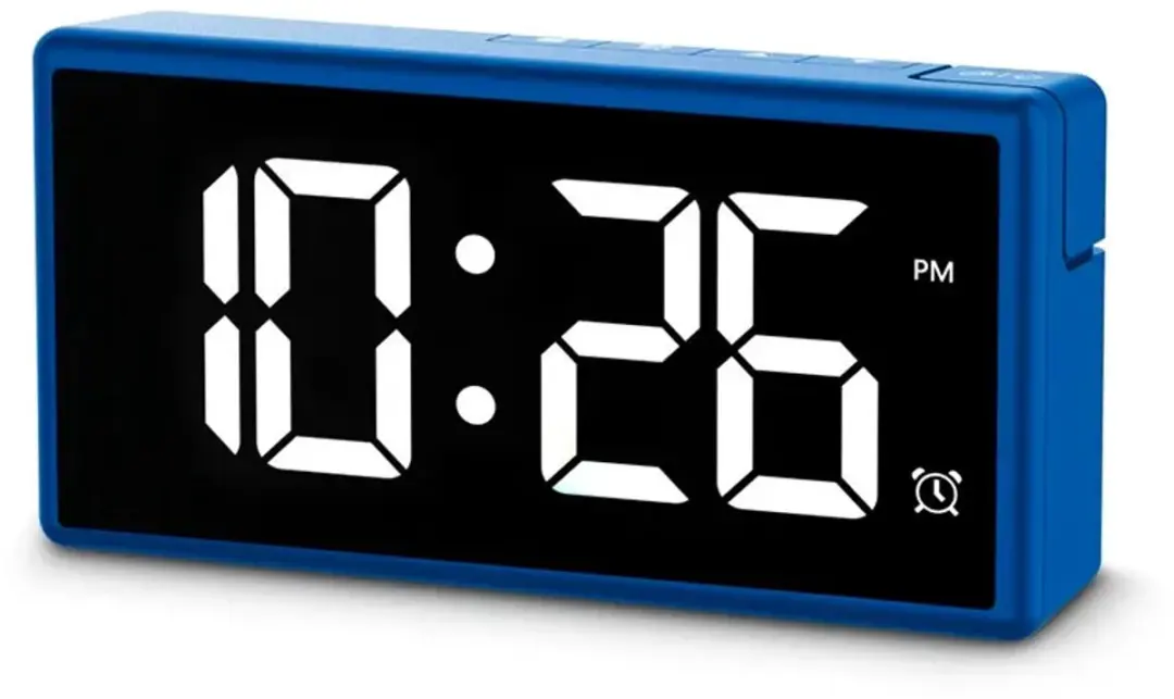 Hama Ibiza Wekker - Blauw - USB Oplaadfunctie - afbeelding 3 van 6