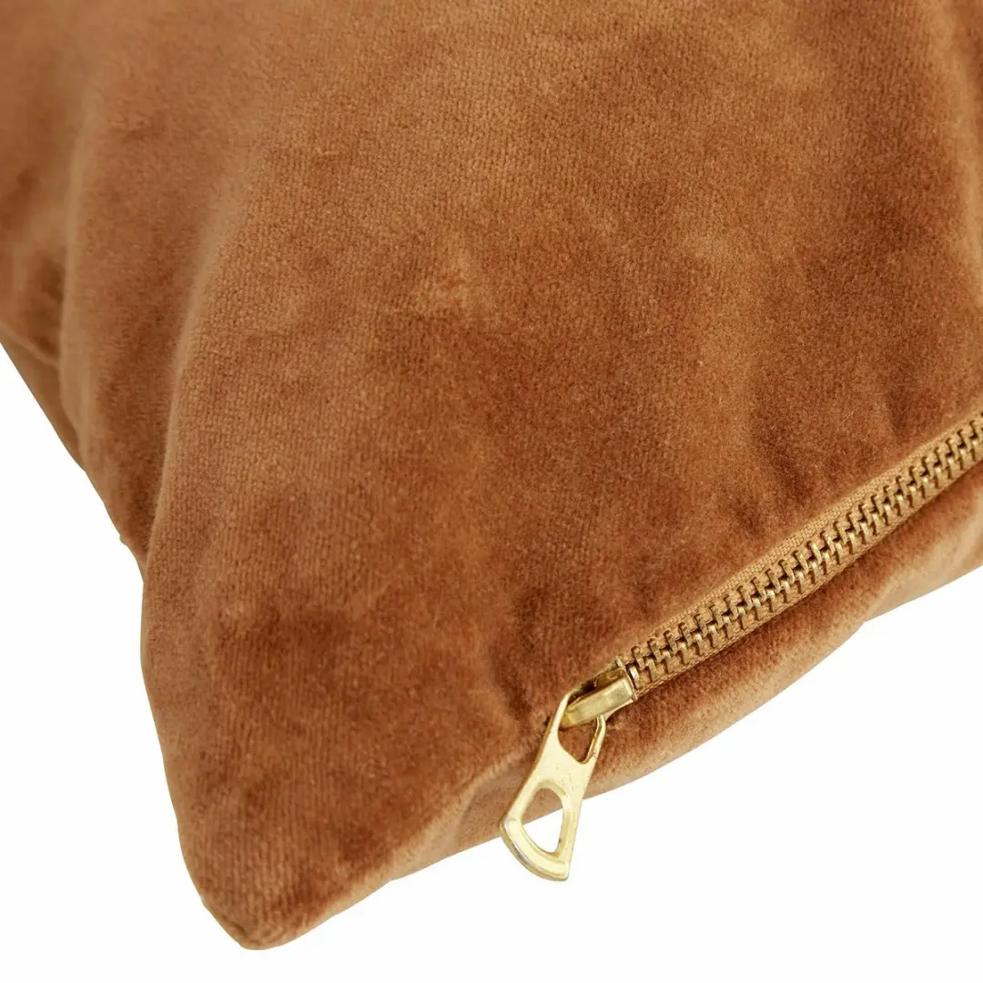 Loberon Kussenhoes set 3 Stuks - Shahrine Roodbruin - afbeelding 4 van 4