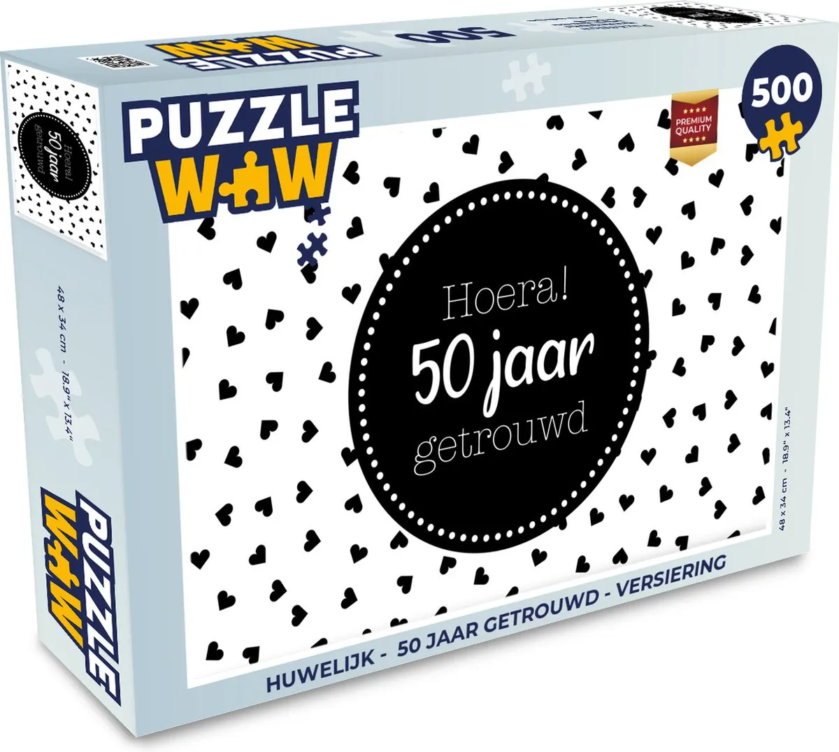PuzzleWow Legpuzzel 500 Stuks