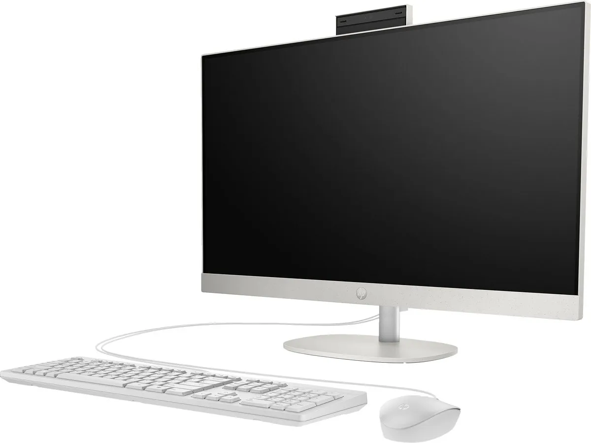 HP 27-CR0109NG All-in-One PC - 27 inch - 8GB - 512GB SSD - Wit