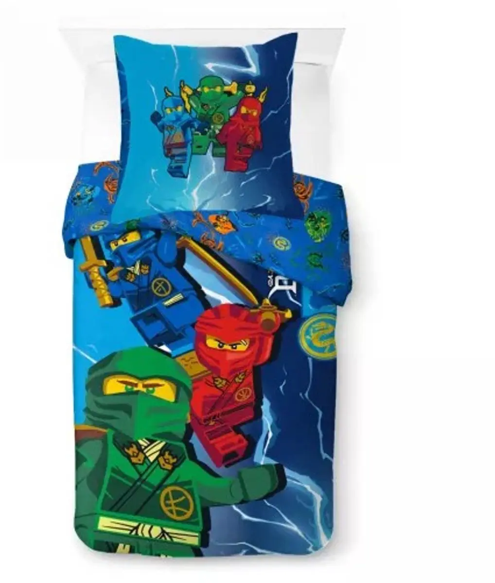Lego ninjago dekbedovertrek 140 x 200 cm Rising