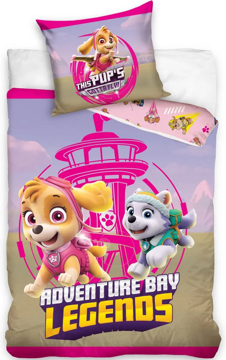 PAW Patrol Dekbedovertrek Legends