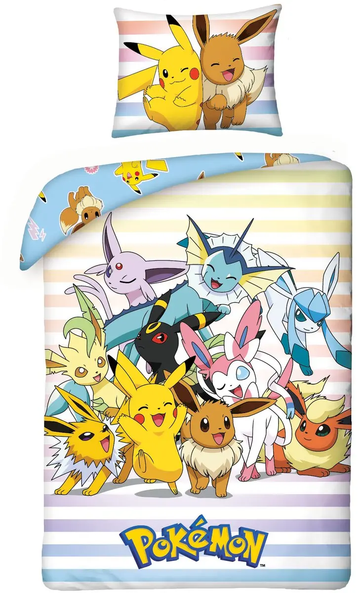 Pokémon Dekbedovertrek Catch 'Em All 140 x 200 cm