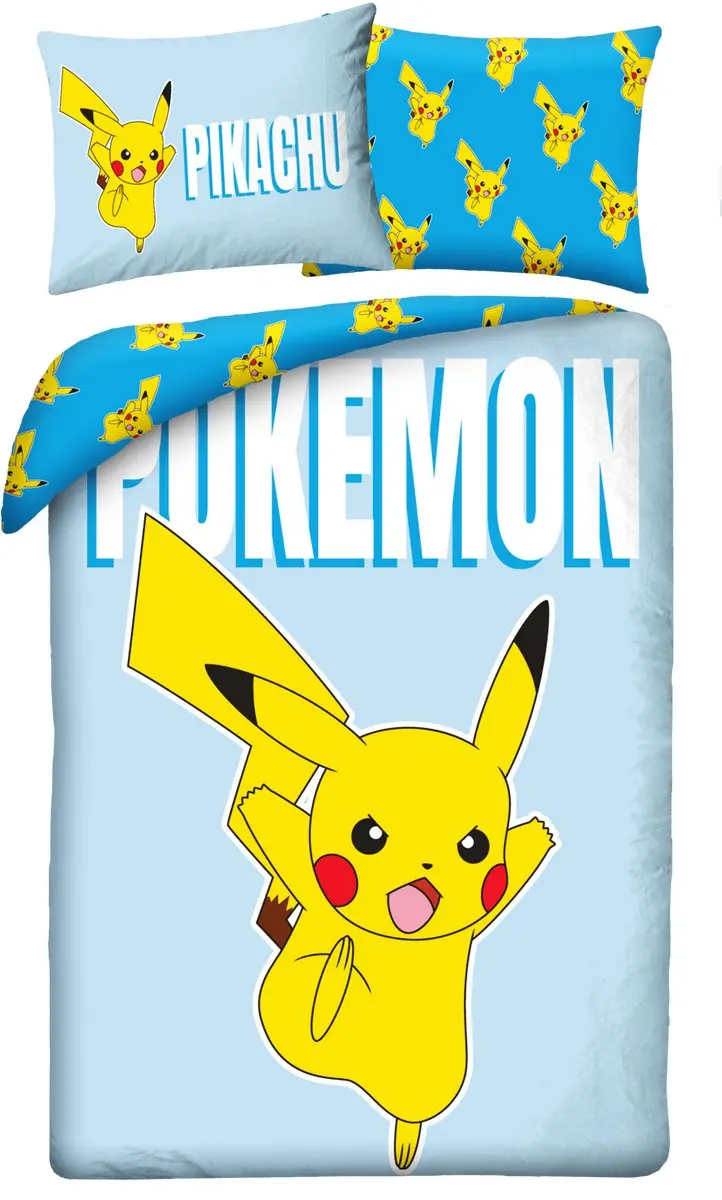 Pokémon Dekbedovertrek Pikachu