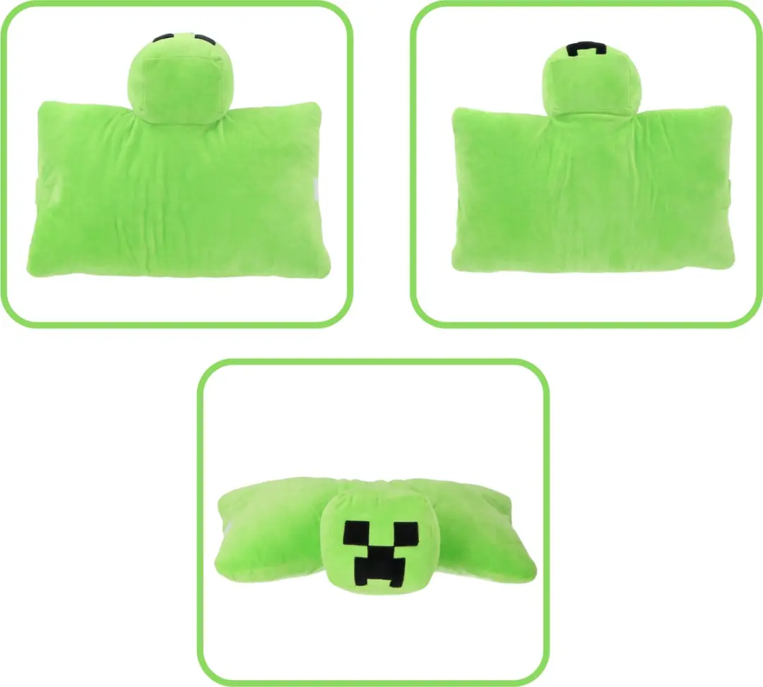 Minecraft Knuffelkussen - Groen - afbeelding 3 van 4