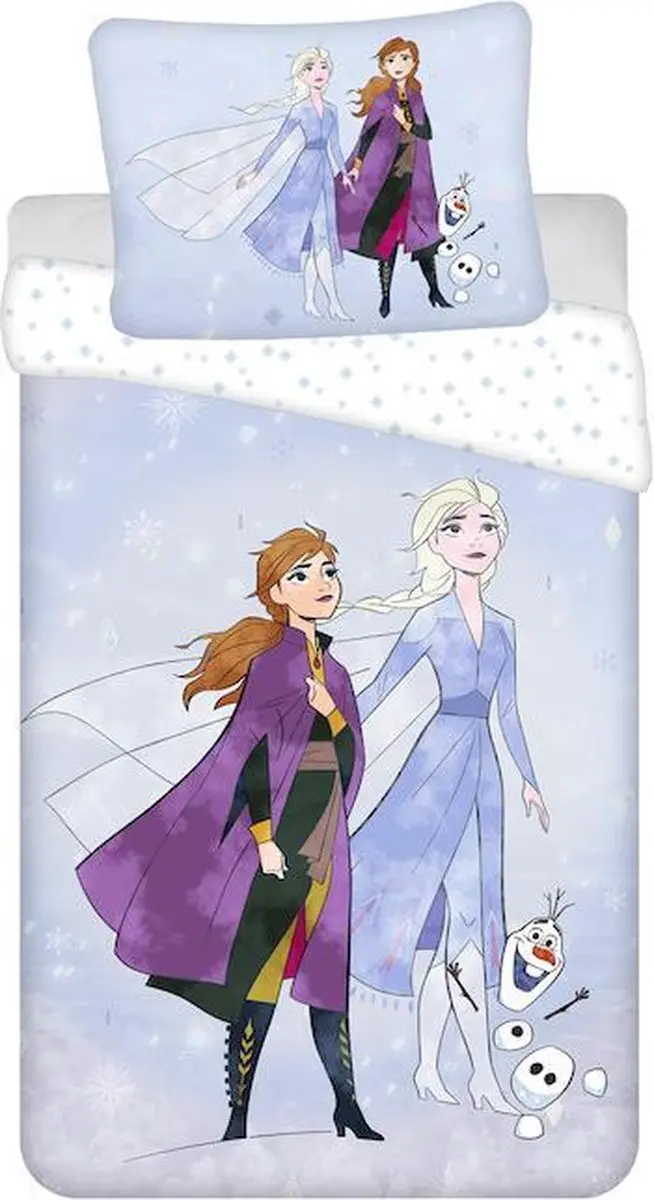 Disney Frozen Dekbedovertrek Sisters en Olaf