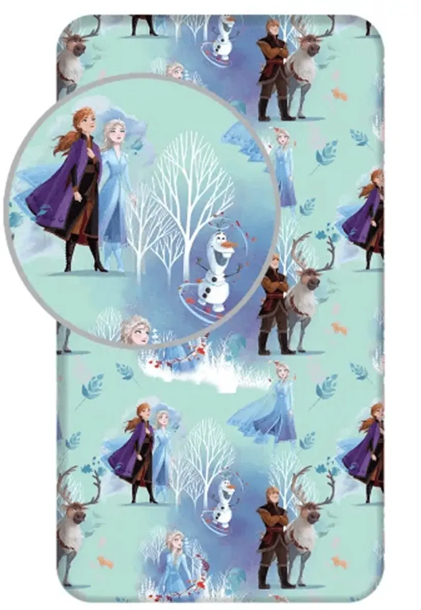 Frozen Hoeslaken Eenpersoons