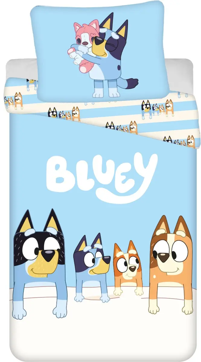 Bluey Dekbedovertrek Stripes
