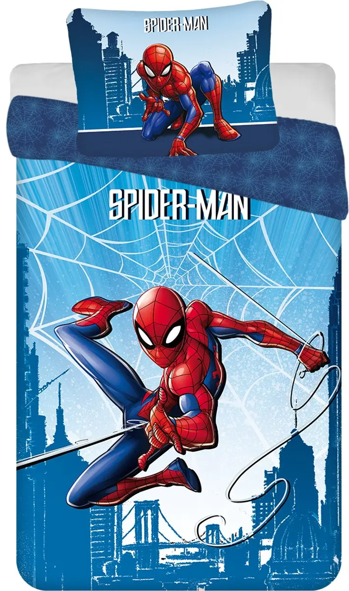 SpiderMan Dekbedovertrek Action