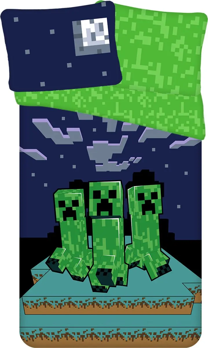 Minecraft Dekbedovertrek "Sssleep Tight"