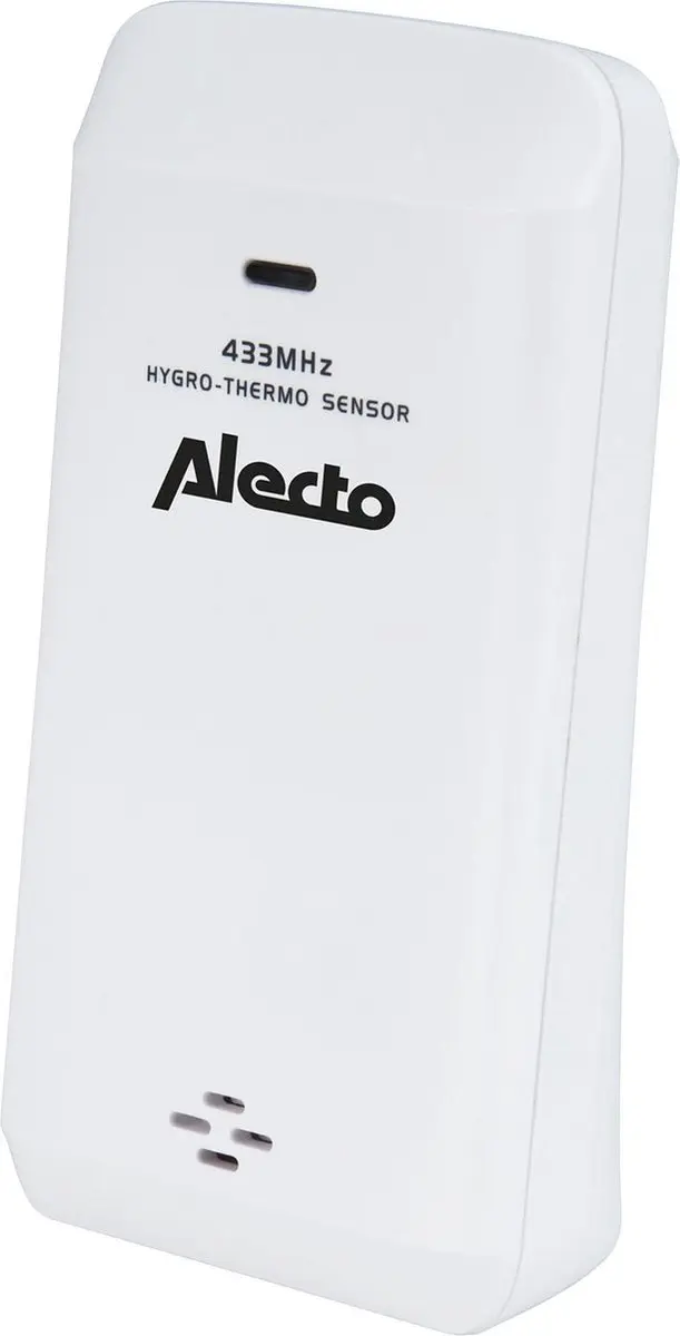 Alecto WS-2500 Wekker met Weerstation - Zwart-Zilver - afbeelding 3 van 6
