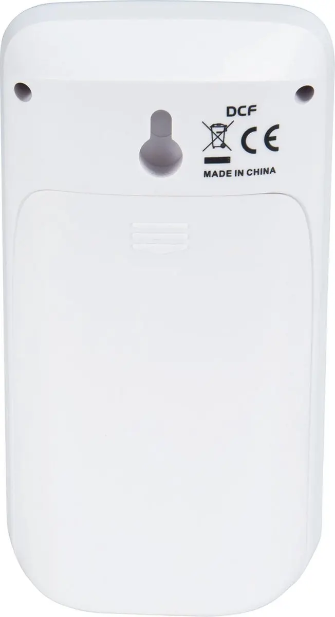 Alecto WS-2500 Wekker met Weerstation - Zwart-Zilver - afbeelding 2 van 6