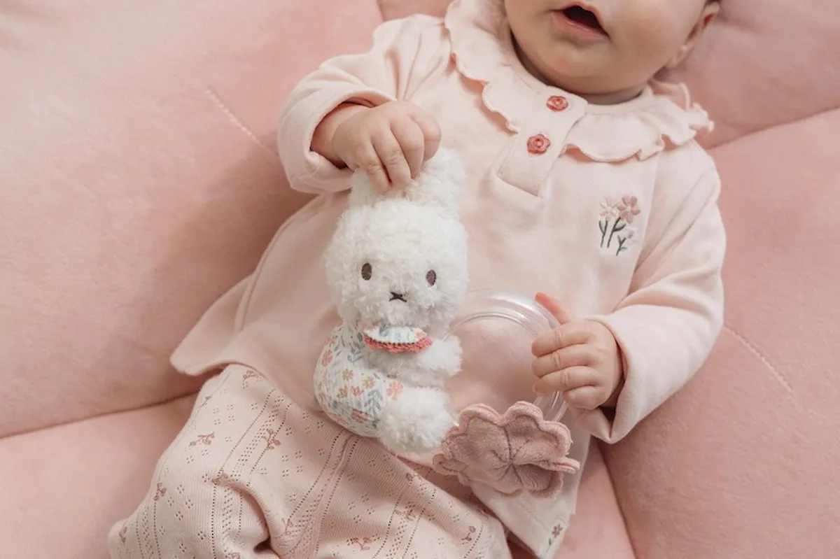 Nijntje Little Dutch Lucky Ringrammelaar Roze