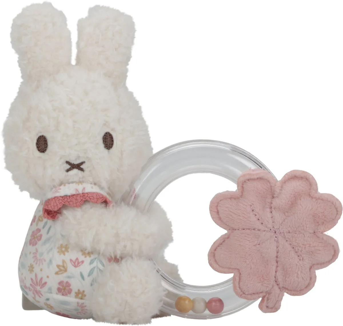 Nijntje Little Dutch Lucky Ringrammelaar Roze