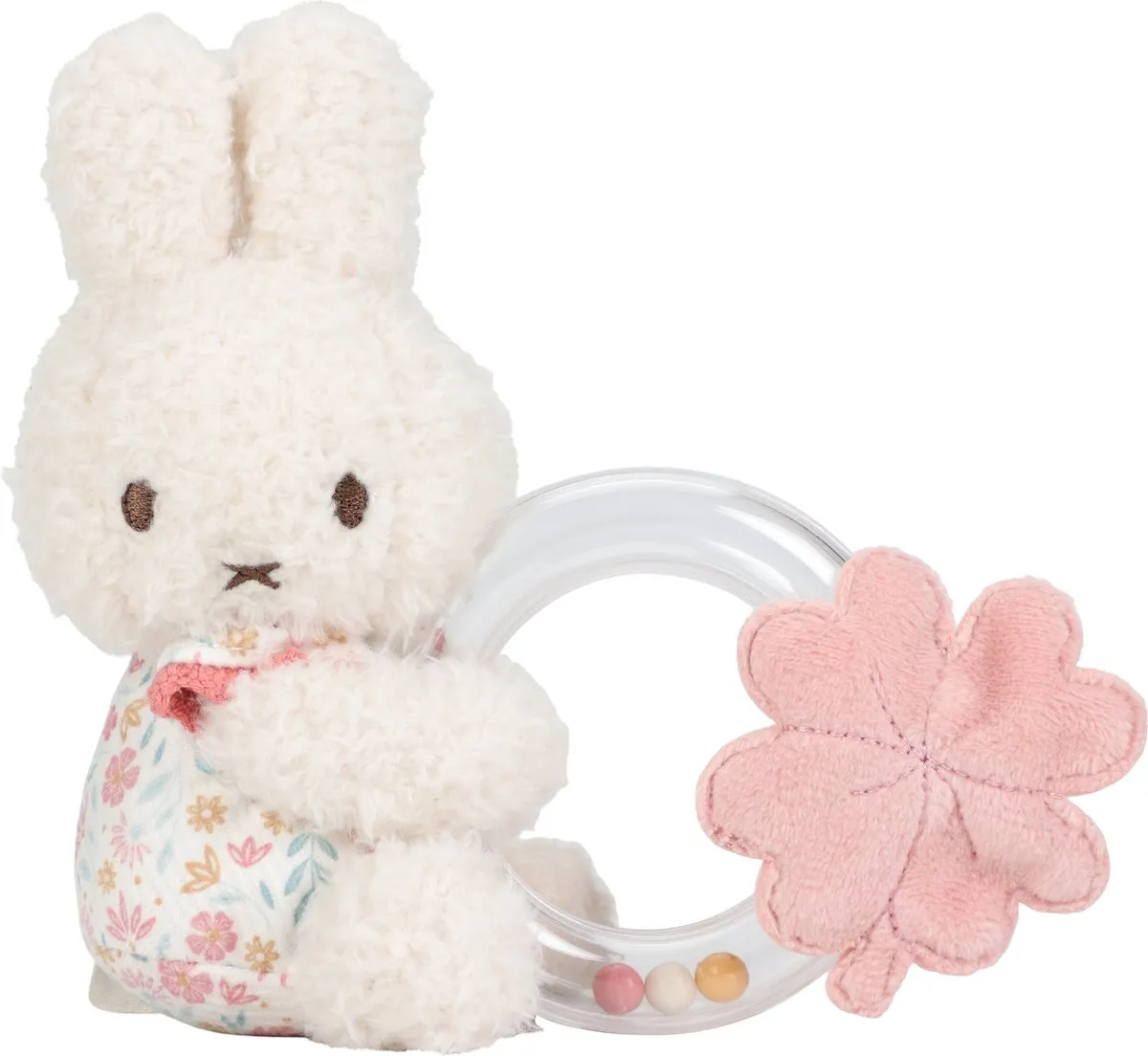 Nijntje Little Dutch Lucky Ringrammelaar Roze