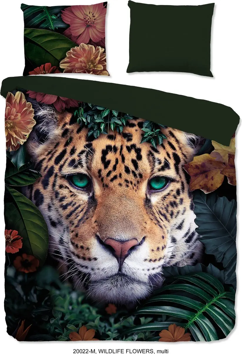 Pure Dekbedovertrek "Jaguar luipaard"