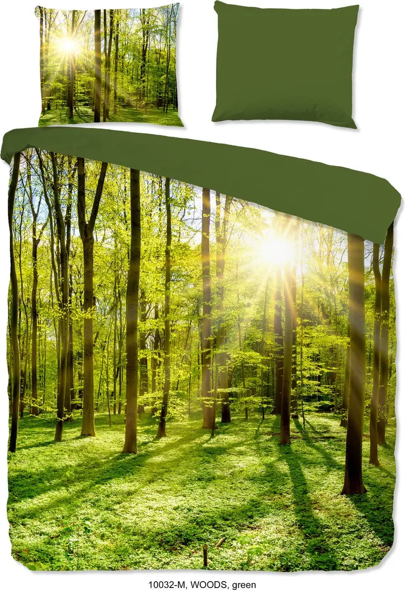 Pure Dekbedovertrek "bomen in het bos"