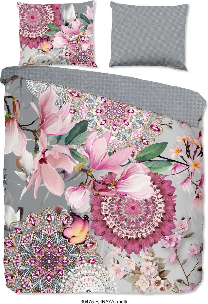 HIP dekbedovertrek mandala's en magnolia bloemen