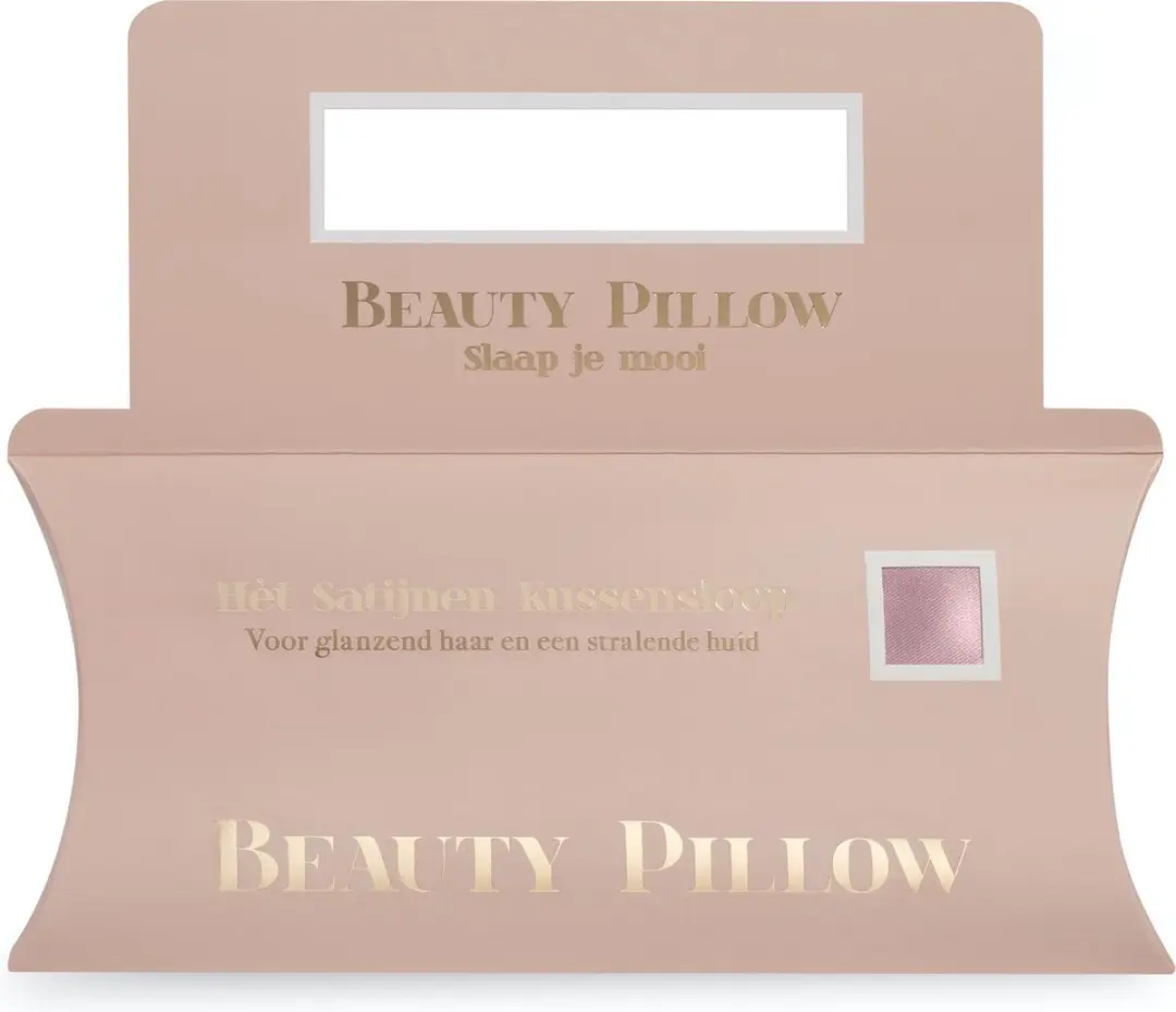 Beauty Pillow Satijnen Kussensloop 60x70cm - Rose Gold