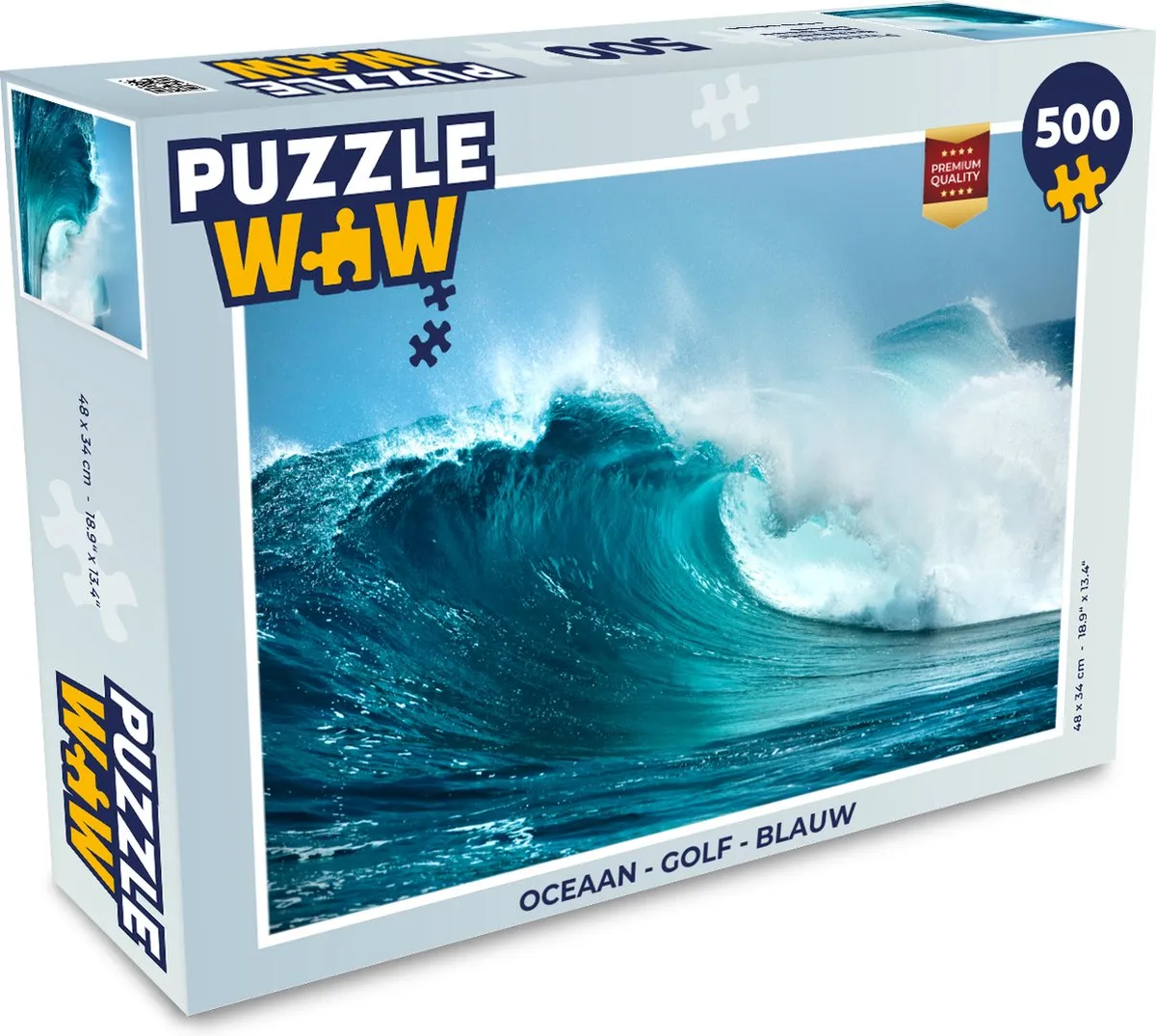 PuzzleWow Oceaan Golf Legpuzzel 500 Stuks