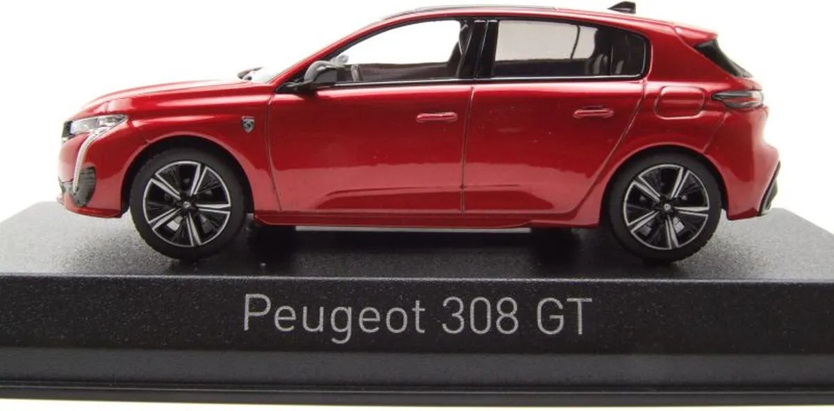 Peugeot 308 SW GT 2021 Elixir Rood Modelauto 1/43 - Norev