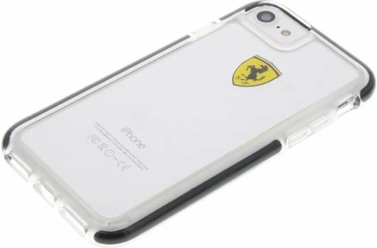 Ferrari iPhone 8/7/SE 2020 Hardcase - Zwart