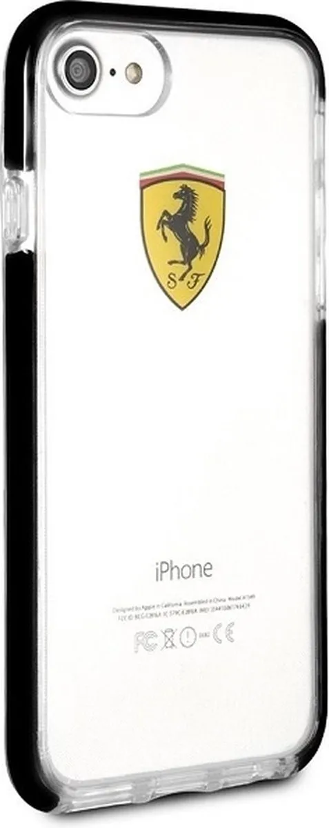 Ferrari iPhone 8/7/SE 2020 Hardcase - Zwart