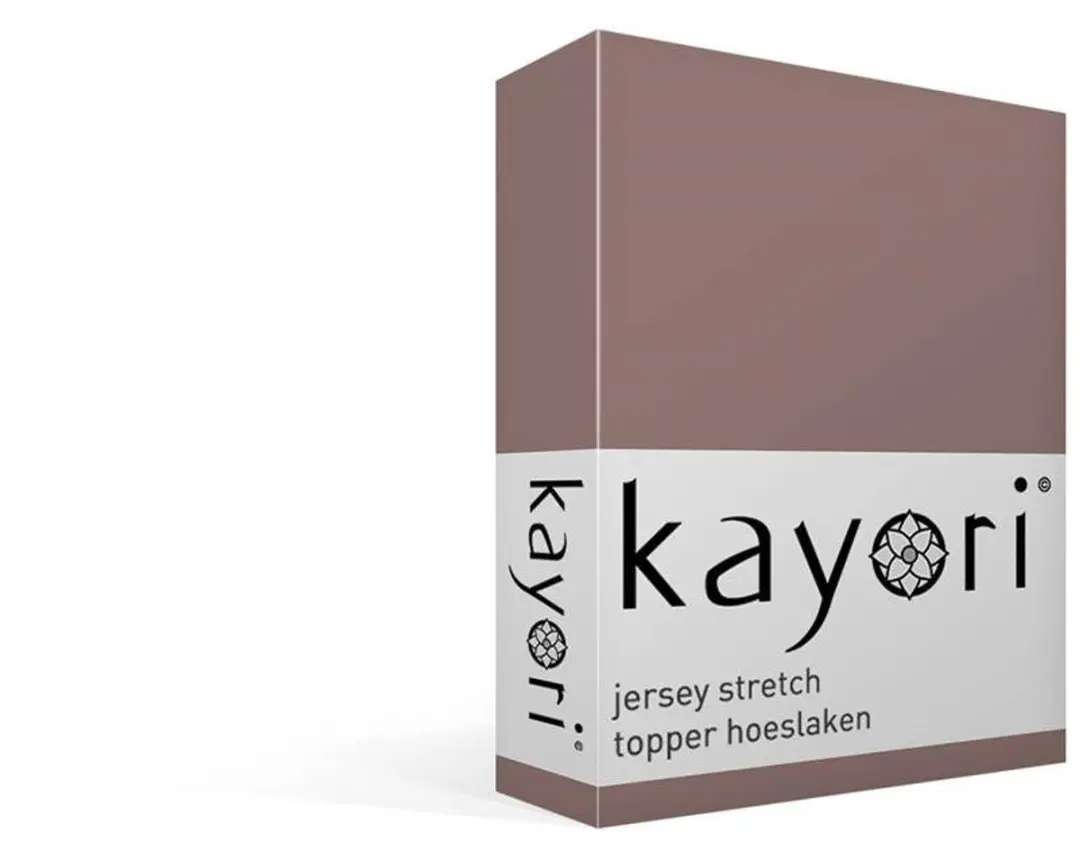 Kayori Shizu jersey stretch topper hoeslaken
