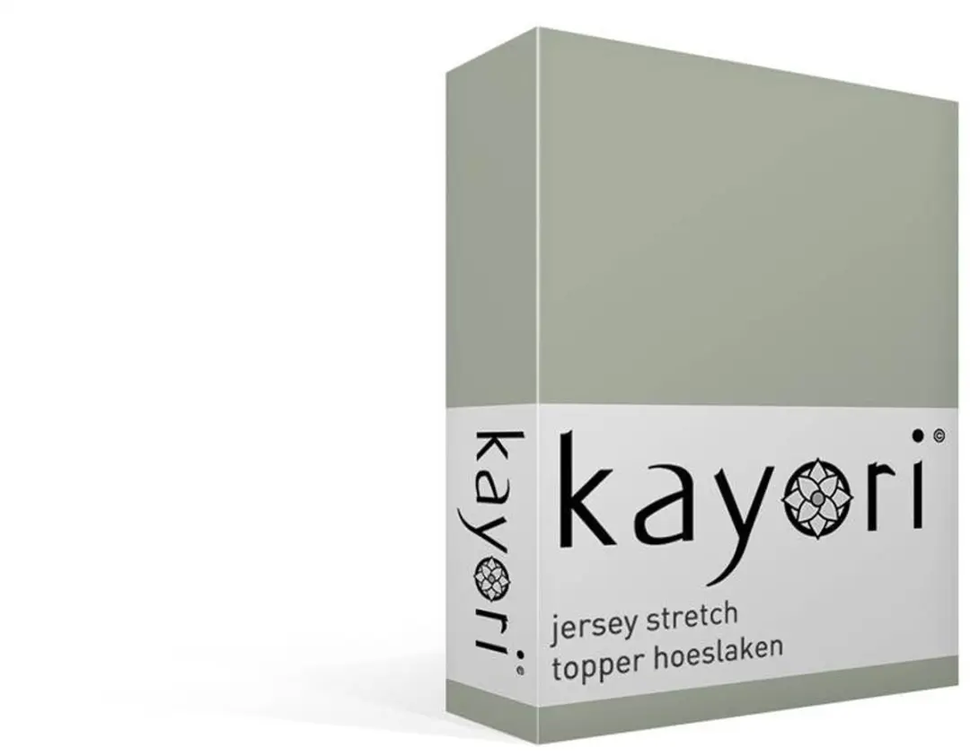 Kayori Shizu jersey stretch topper hoeslaken