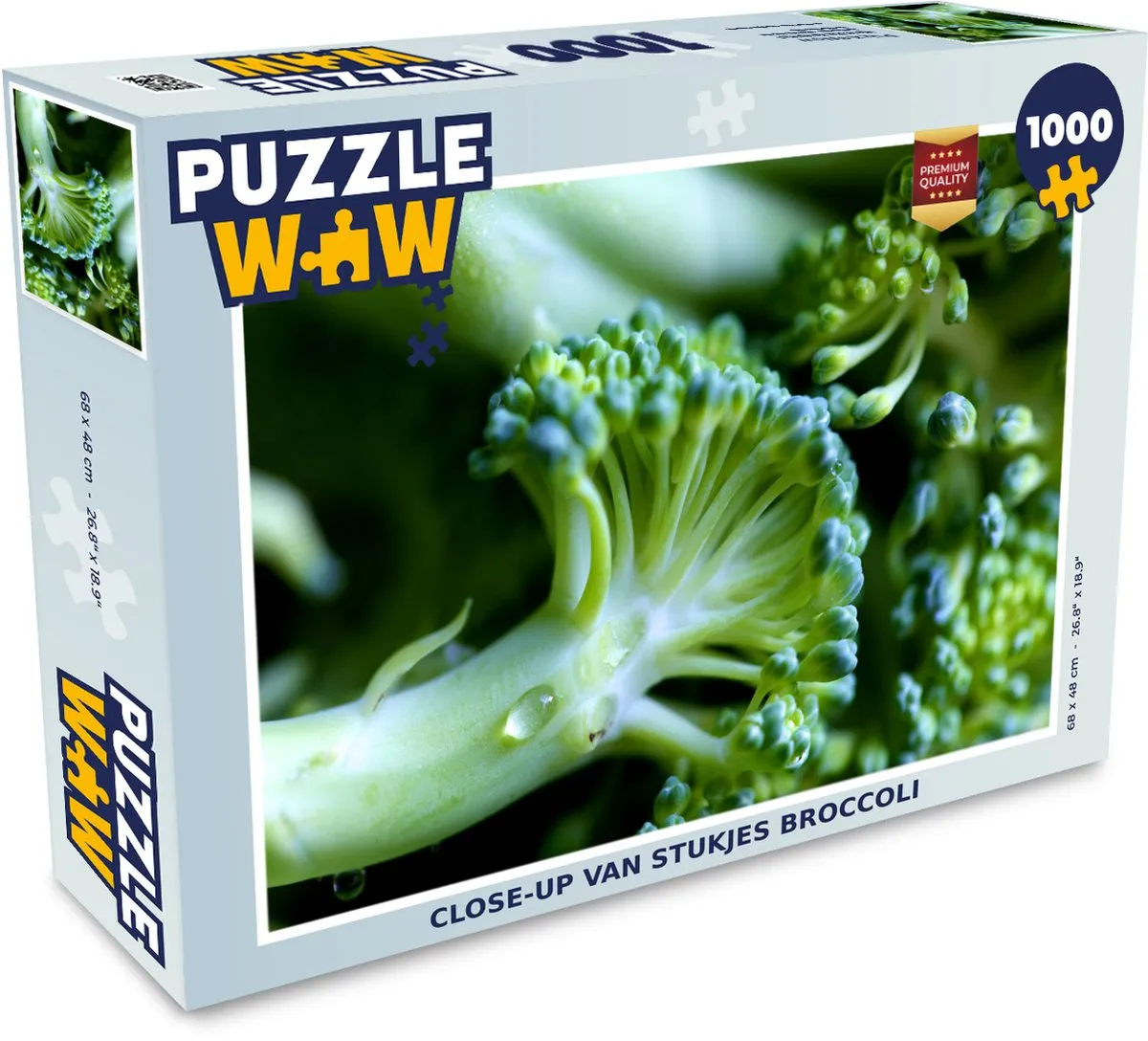 PuzzleWow Legpuzzel Broccoli 1000 Stuks