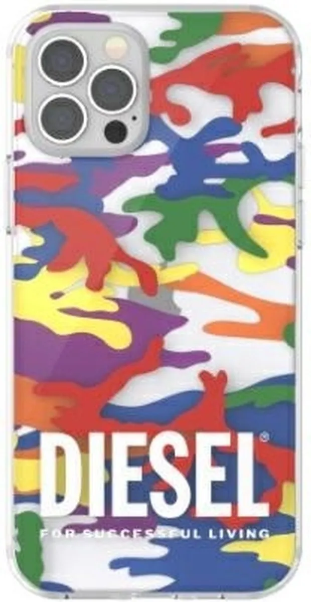 Diesel Pride Camo Back Case - iPhone 12 Pro Max - Multicolor - afbeelding 6 van 6