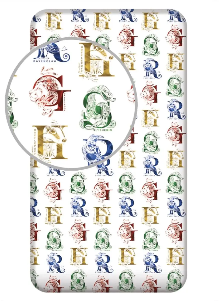 Harry Potter Dekbedset Junior - Meerkleurig - 1 Kussensloop - afbeelding 2 van 3