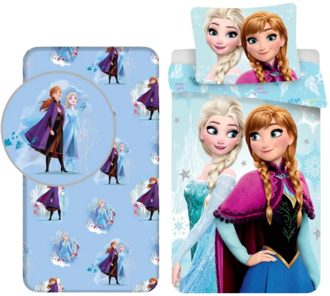 Disney Frozen Slaapkamerset Eenpersoons - Multi Color