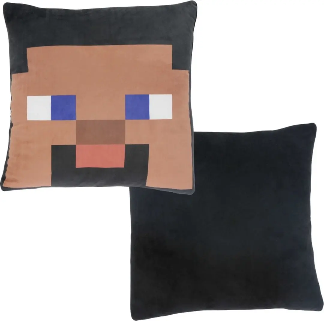 Minecraft Steve Kussen 40x40cm