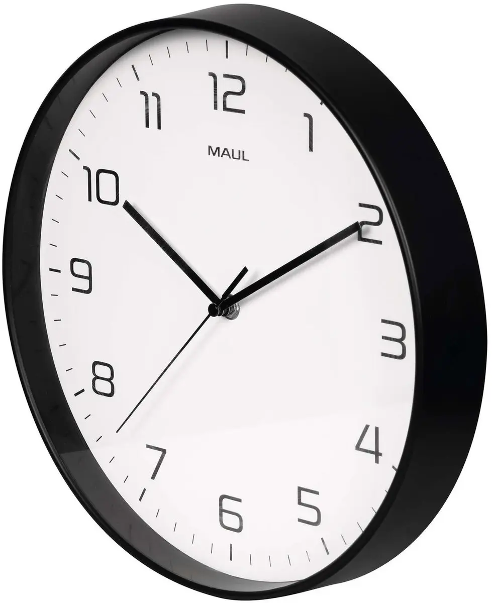 MAUL MAULdrip Wandklok 30.5cm Zwart - afbeelding 5 van 6