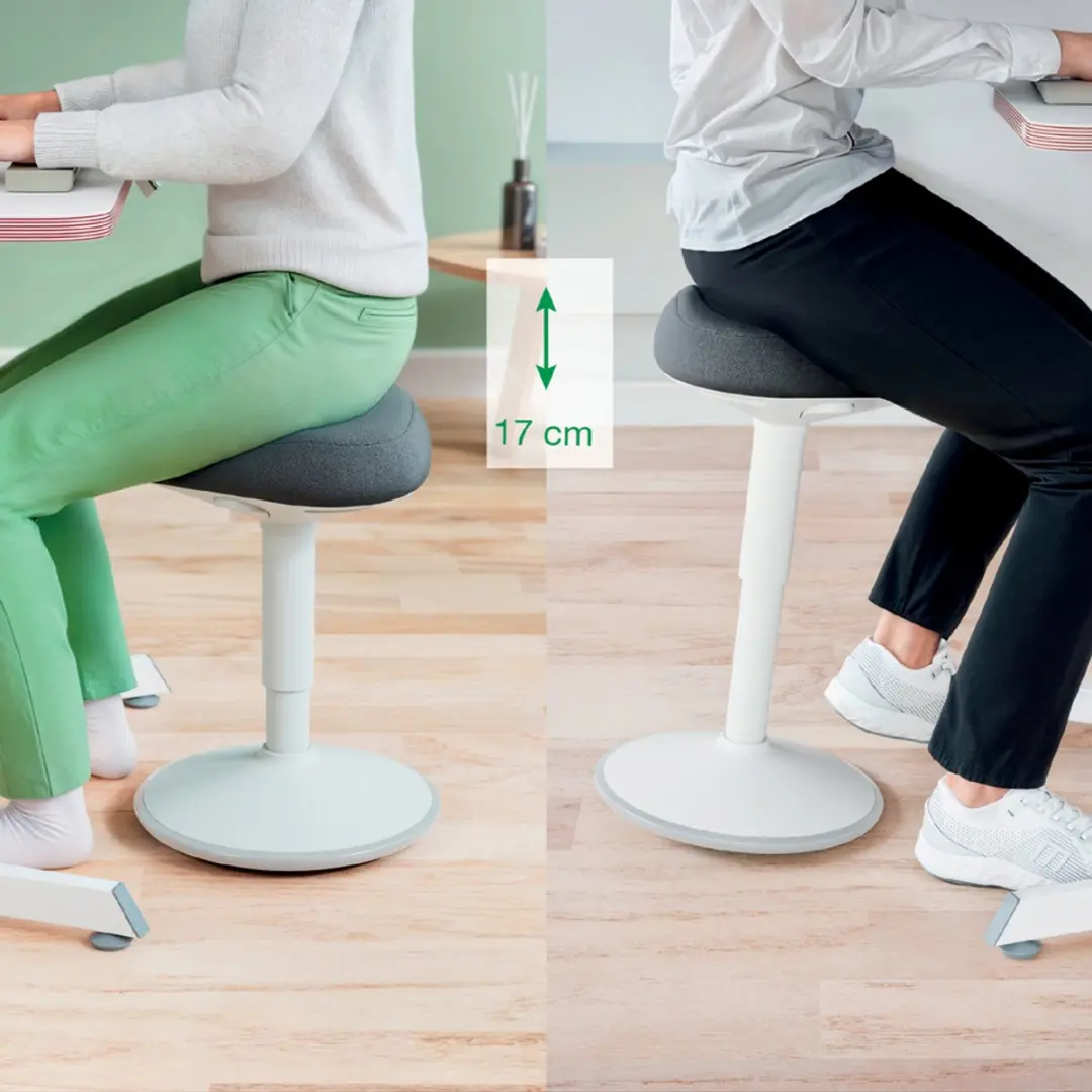 Leitz Ergo Active Zitkruk Donkergrijs - afbeelding 3 van 6