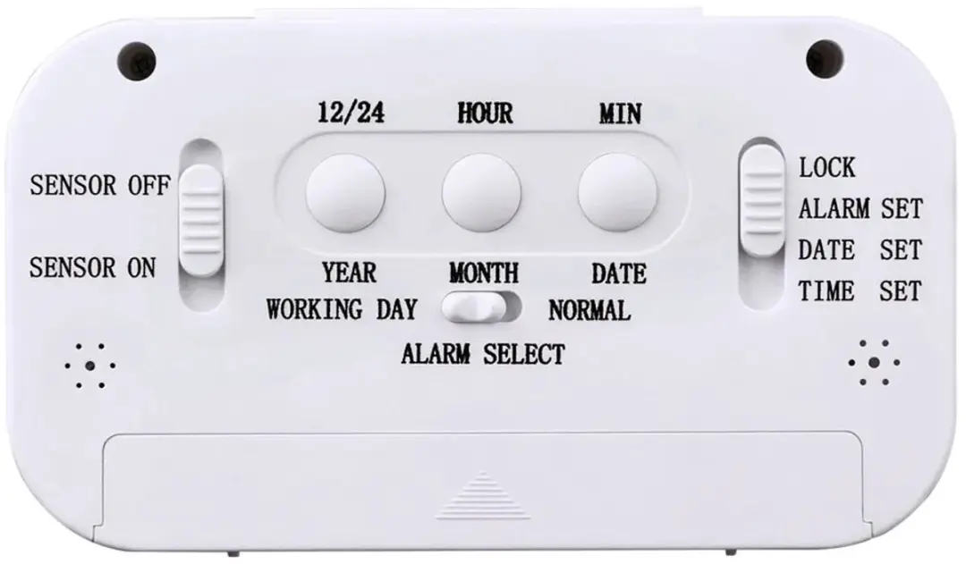 Hama RC 660 Radiogestuurde Wekker - Wit - afbeelding 2 van 6